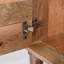 Table de chevet en bois naturel