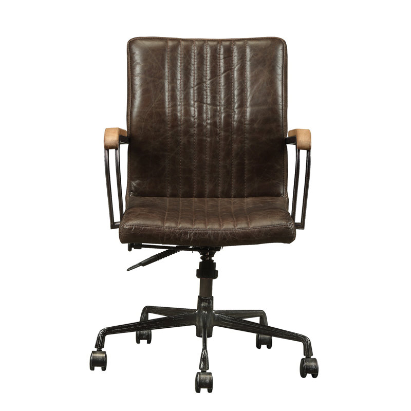 Demarest Genuine Leather Task Chair