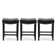 Rexalynn Upholstered Counter Stool with Solid Wood Frame