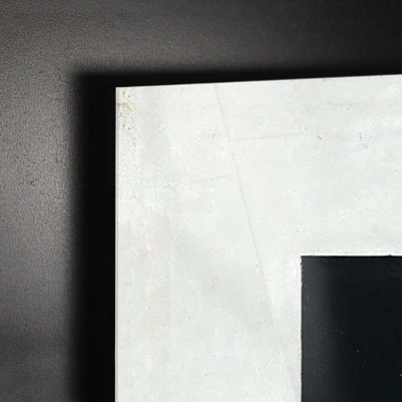 Black Square by Kazimir Malevic - No Frame Print on Glass, 65cm H x 65cm W