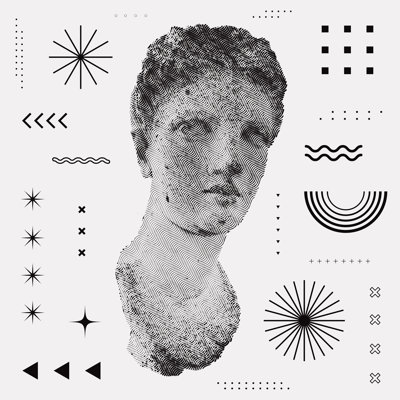 Adrihana " Greek Sculpture Vector Design " by Tmn-Art