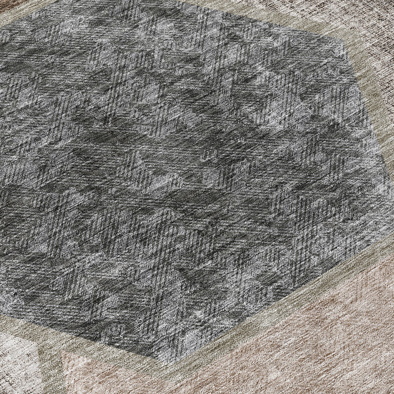 Tapis intérieur / extérieur Flitwick avec envers antidérapant, Rectangle 1 pi 8 po x 2 pi 6 po