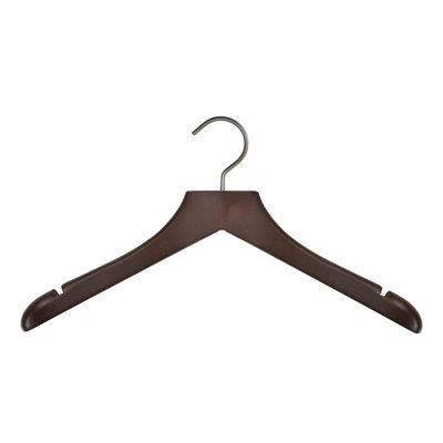 Cintre en bois concave pour veston / chandail / chandail