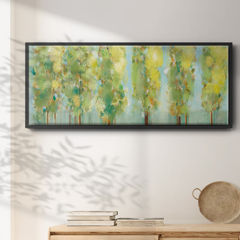 Turnwood- Framed Canvas