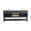 Meuble-lavabo double 72 po Vicini-532851643