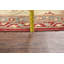 Tapis de la surface en laine rouge/bourgogne 8 pi 8 po x 13 pi 7 po one-of-kind main-noué la new age Batson