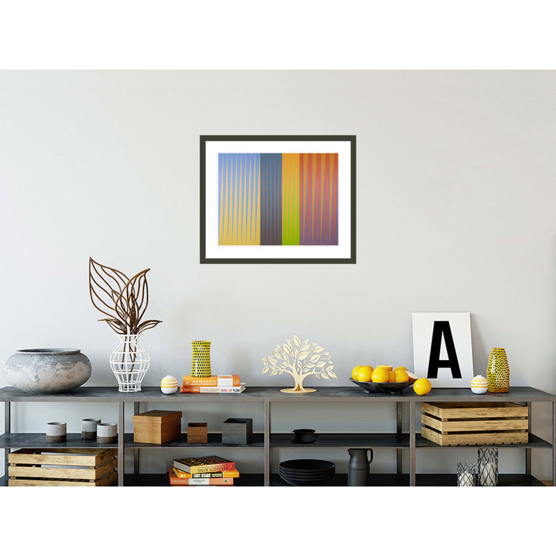 «Satchmo's Response to Truman» par James Little - reproduction giclée encadrée, H 23,5 po x l 28,58 po