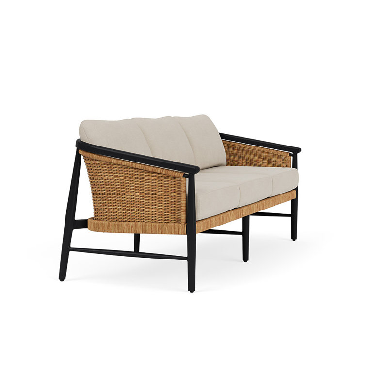 Galloway Outdoor Sofa, Sandberg Flax