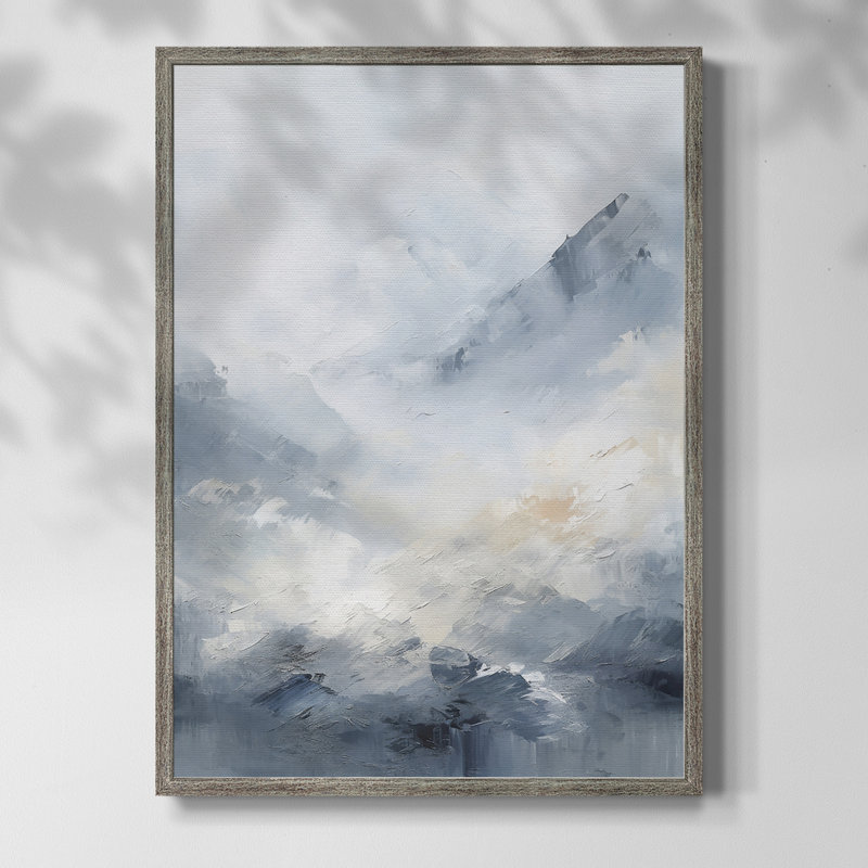 LANDSCAPES Series CCXXXI Framed Print - Solid Wood, 11" H x 9" W