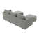 Manusite Modular Reversible Sectional Sofa Upholstered Sofa Couch with Chaise