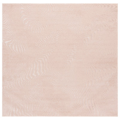 Tapis Revive 110 rose / ivoire