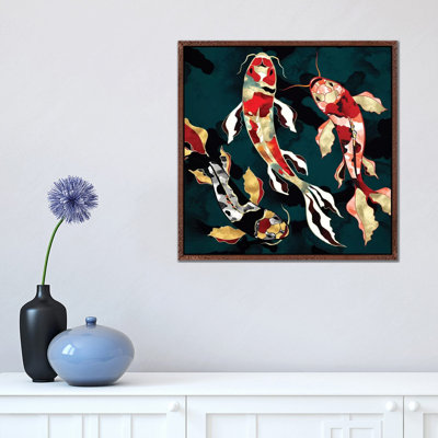 Metallic Koi - Print on Canvas