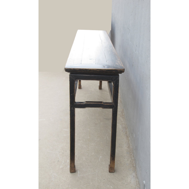 Solid Wood Console Table, 33.9" H x 79.1" W x 15.7" D