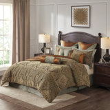 Canovia Springs Jacquard Comforter Set