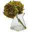 Arrangement floral d'hortensias dans un vase