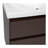 39.38'' Single Bathroom Vanity with Ceramic Top with Mirror-92716003