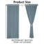 Paire de rideaux obscurcissant en polyester Brookevale