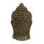 Lynch BUDDHA HEAD 40cm Carved Wood Effect