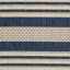 Tapis intérieur / extérieur rayé bleu marine / beige Arneshia-399005967