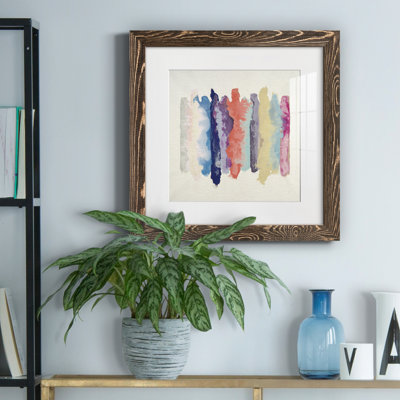 «Flowing Energy I» - peinture encadrée