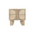 Lemannville Hina 2-Drawer Acacia Nightstand