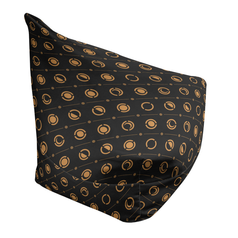 Housse de sac de pois, Orange foncé, H 27 po x l 30 po x P 25 po, Bourre en polyester