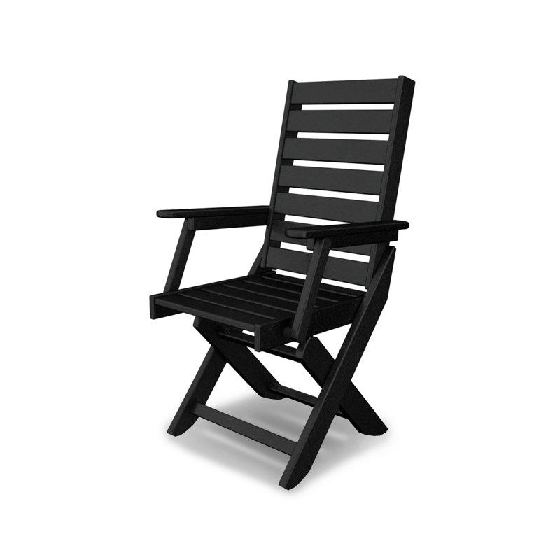 Chaise de salle à manger POLYWOOD, Noir