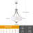 6 - Light Dimmable Drum Chandelier-1122142967