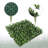 48Pcs Artificial Wall Hedge Polyethylene Fence Panel Privacy Screen