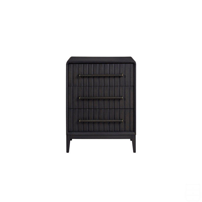 3 Drawer Bachelor Chest In Peppercorn Finish