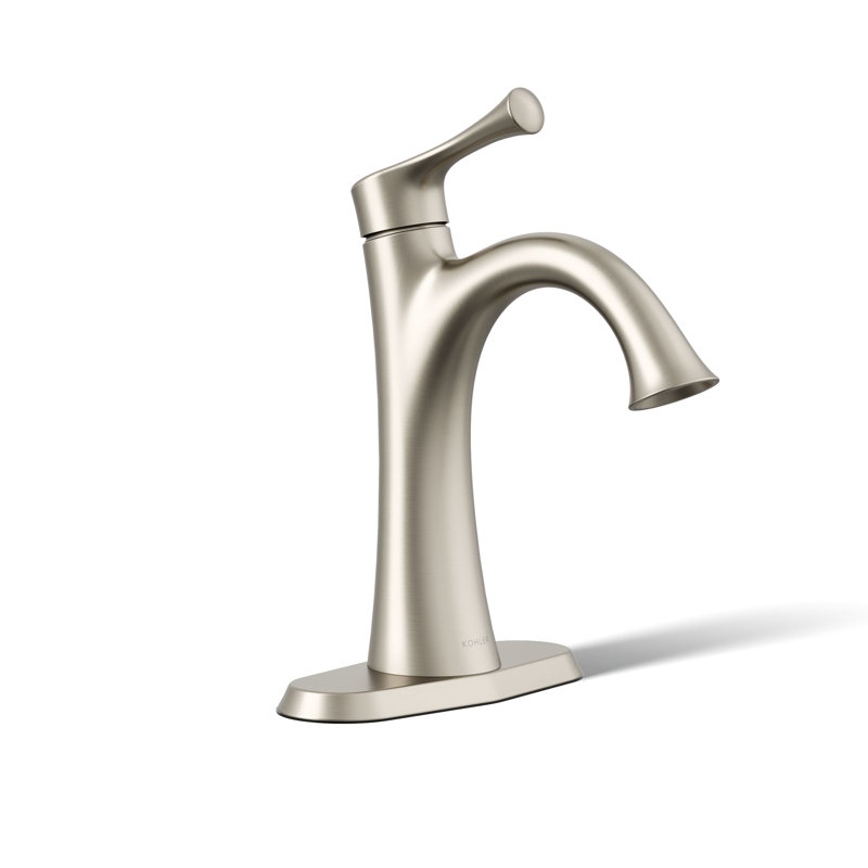 Buckley Single-Handle Bathroom Sink Faucet, 1.0 Gpm, 1 GPM, Brushed Nickel