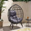 Chaise Teardrop - poids de 33,65 lb, utilisation extérieure élégante et polyvalente, perfection pour le patio