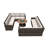 Wicker 12 - Person Patio Conversation Set with Cushions