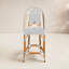 Tabouret de comptoir de patio 25 po Kesa California-461917813