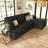  Bianca Wide Plush Corduroy 3-Seat L Shaped Modular Sofa with Storage-515154101-522429782