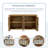 Accent Chest With 4 Doors - Buffet Cabinet For Living Room. Distressed, Handcrafted, Eye-Catching Storage Cabinet. Distressed Design, Entryway
