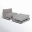 Cloud Sponge Beanbag Chair And Ottoman Set