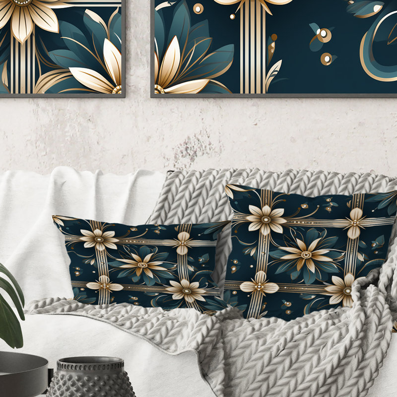 Coussin décoratif en polyester, H 18 po x l 18 po