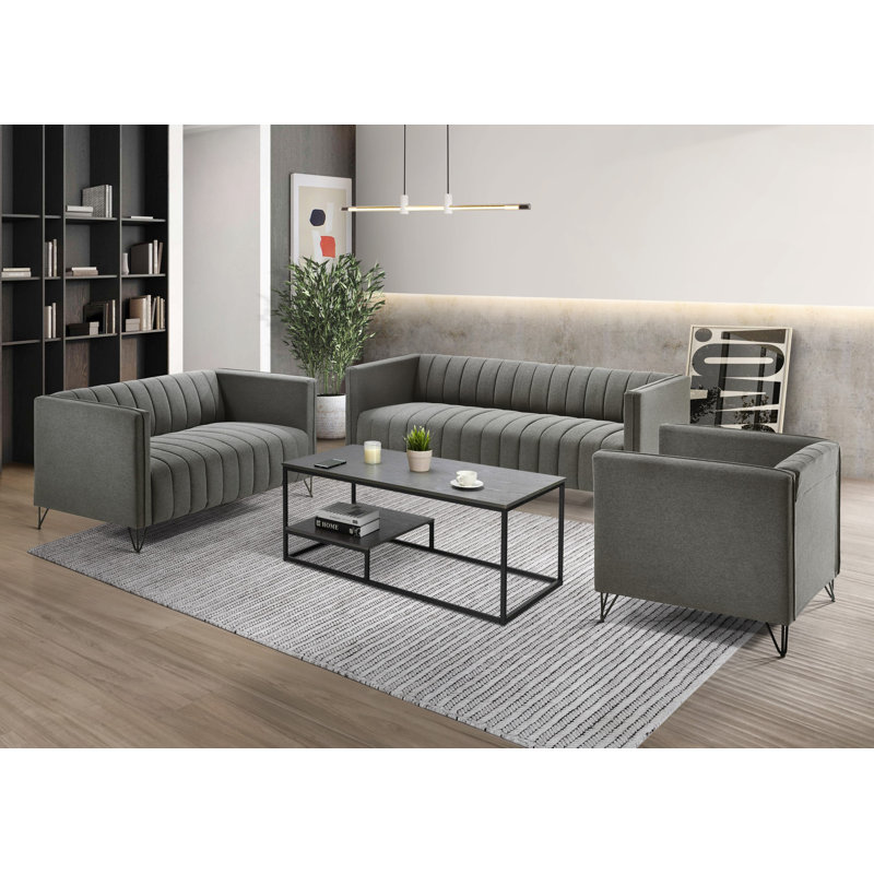 Kurtis 3-Piece Living Room Set