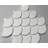 10" x 9" Marble Mosaic Wall & Floor Tile
