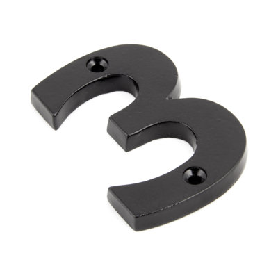 7.8cm H Metal House Number