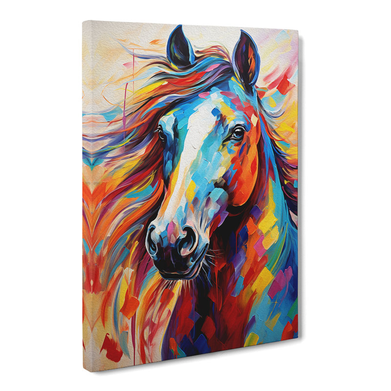 Horse Expressionism - Print, 50cm H x 35cm W x 3cm D
