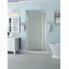 Porte de douche à charnière sans cadre 73,25 po x 72 po Belmore-100965378-30109629