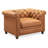 Lyon Full-Grain Genuine Italian Leather Lounge Chair-57140592