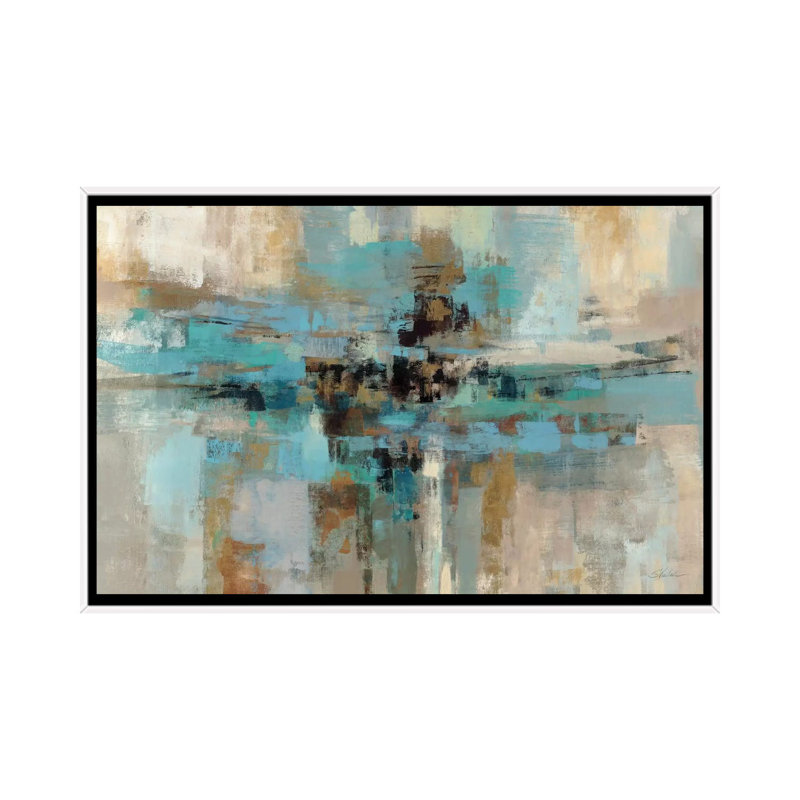 «Morning Fjord», impression, H 32 po x l 48 po x P 1,5 po, Toile blanche encadrée