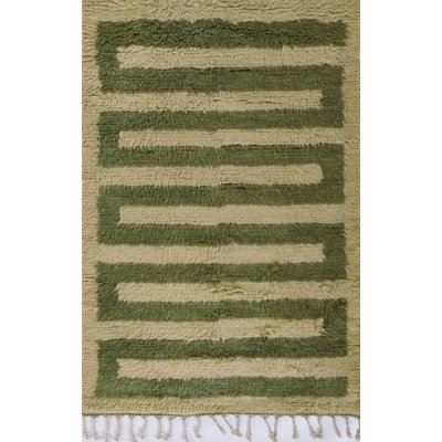 Wool Geometric Area Rug