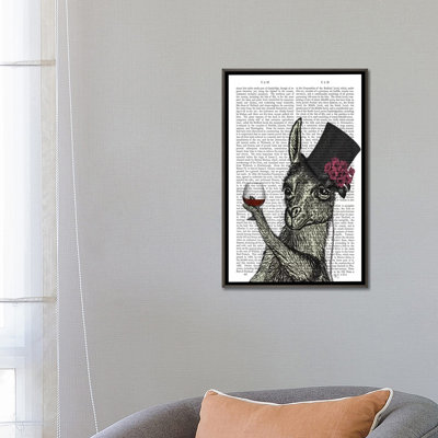 «Llama Lush II» par Fab Funky - impression d'art graphique