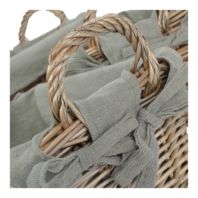 August Grove Wicker Decorative Basket