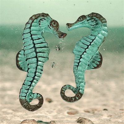 Poignée rétro hippocampe