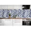 Foil 2" x 6" Straight Edge Glass Mosaic Subway Tile-61451071